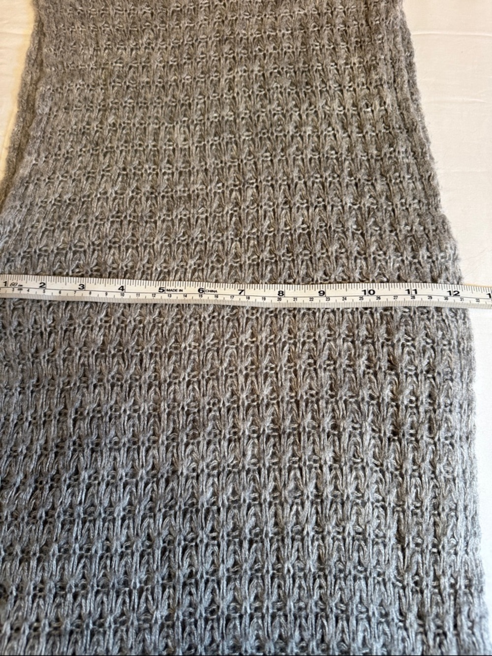 Cotton On Heather Gray Knit Infinity Scarf - Picture 3 of 5